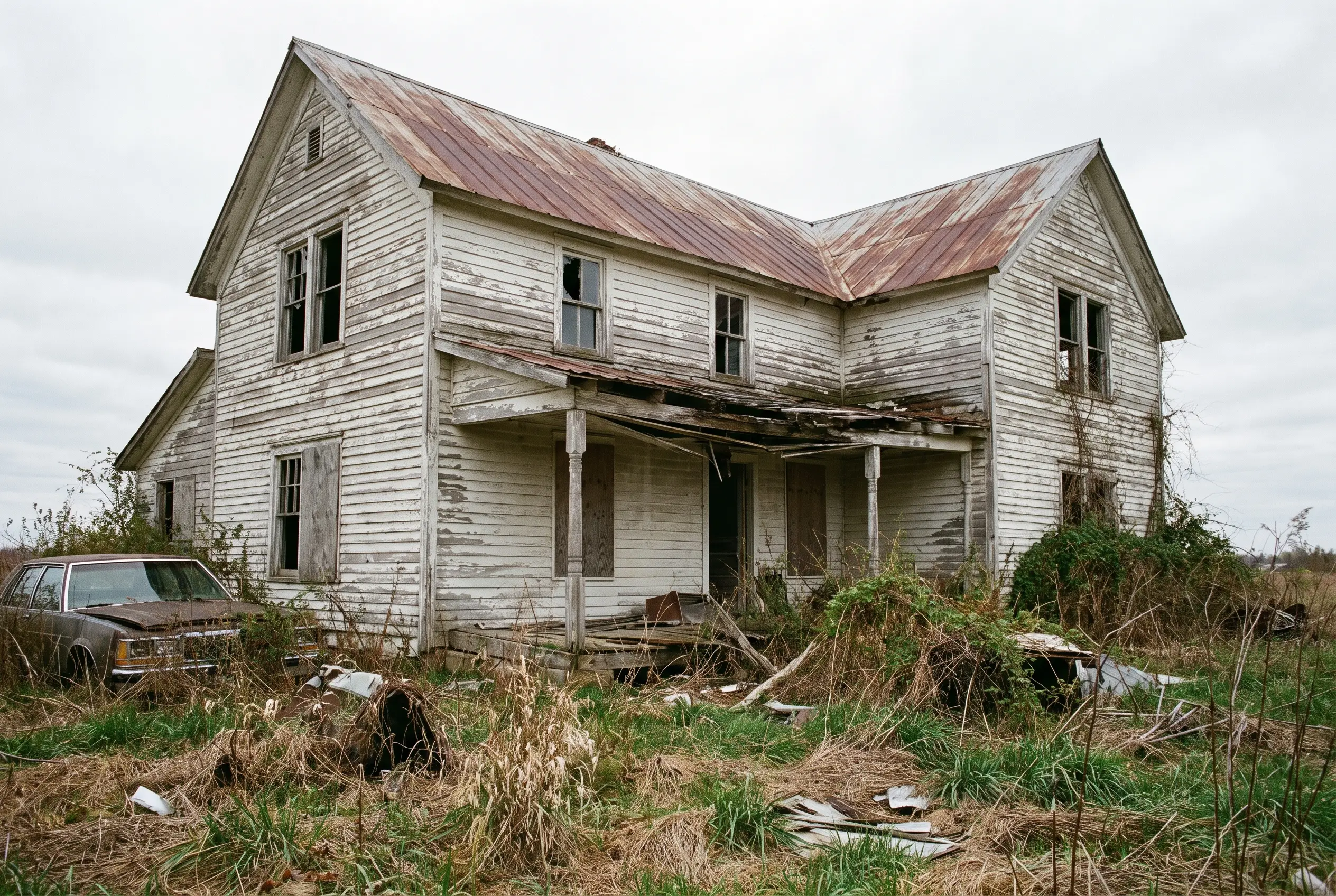 Run-down vacant property, sell vacant property as-is for cash